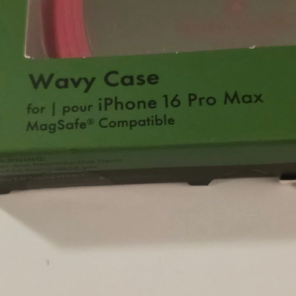 NEW Kate Spade iPhone 16 Pro Max Wavy Case Pink Mirror MagSafe Protective Cover